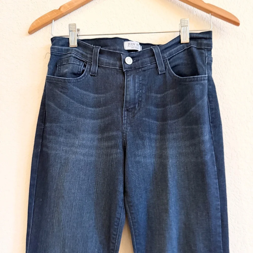 Judy Blue 8351 Dark Wash High Rise Flare Jeans Womens Size 9/29 Made in USA